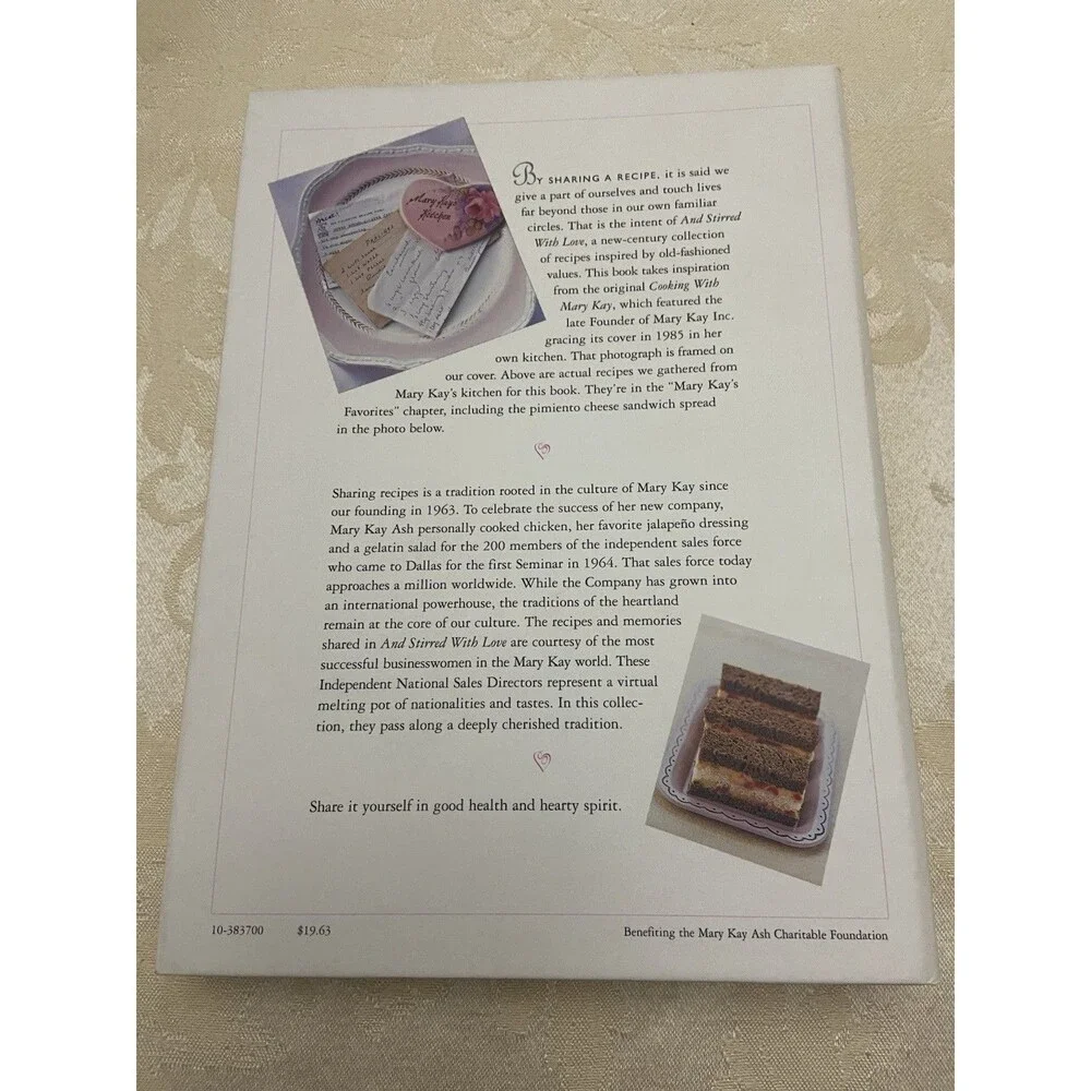 AND STIRRED WITH LOVE Recipes and Reflections Shared By the Mary Kay Family